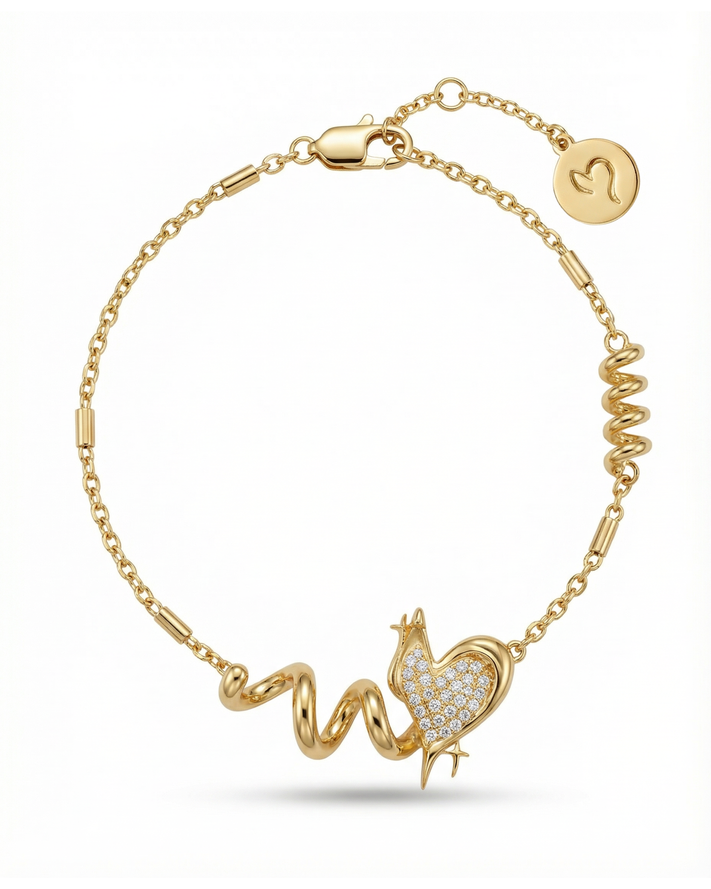 Essential Épine TMC Heart Bracelet