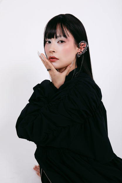 Enchoire Ear Piece with draped chain