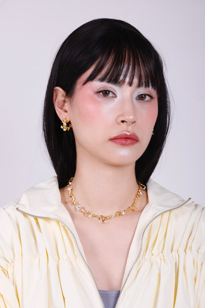 Colette Necklace in 18K Gold