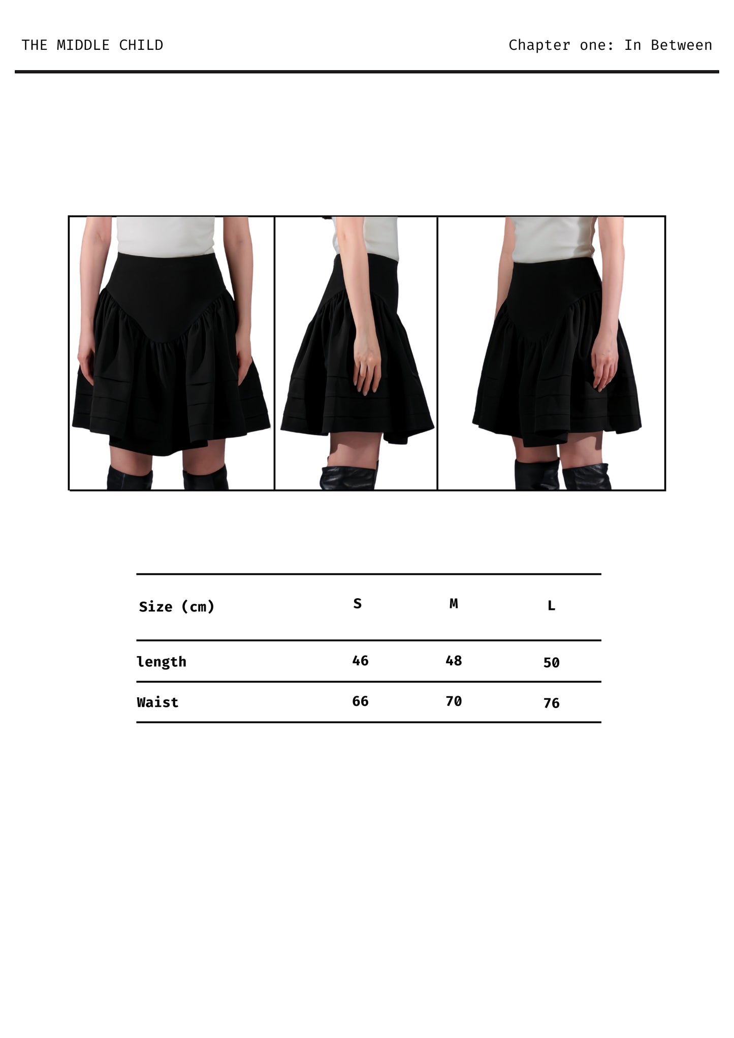 Lilou Ballerina high waist skirt
